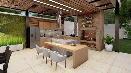 Renderizado 3D de Bar