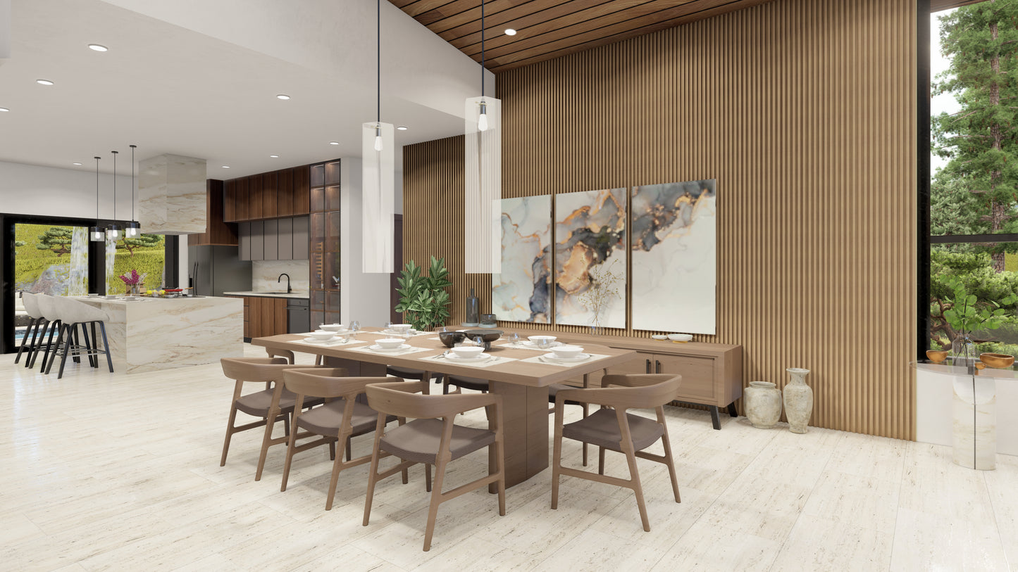 Escena Estándar de Rendering 3D Interior