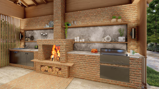 Renderizado 3D de BBQ