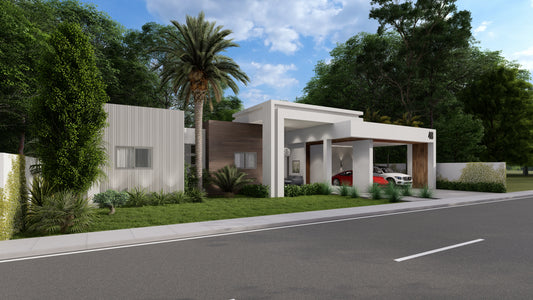 Remodelación 3D de Fachada