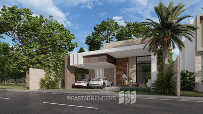 Animación 3D Exterior Universal